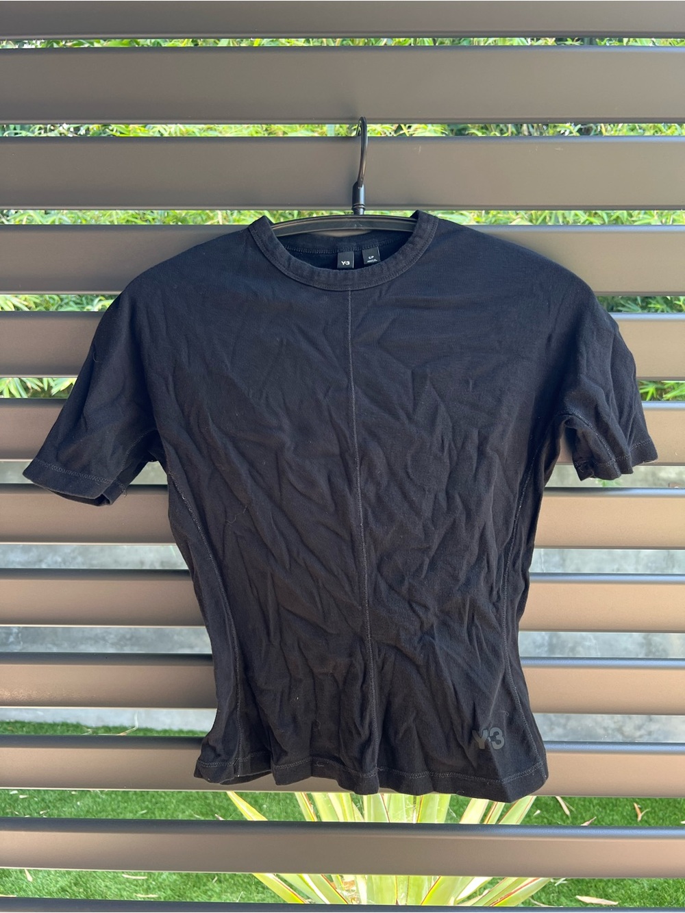 Y-3 Black tank top